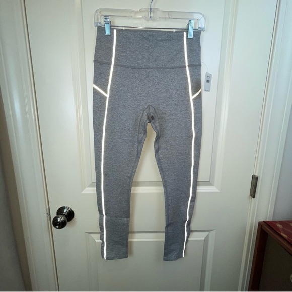 Free People You're A Peach Legging Heather Grey Sz M - Picture 4 of 16